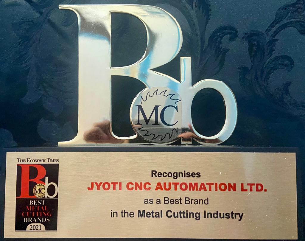 The Best Metal Cutting Brand 2021 An Award From The Economic Times, India