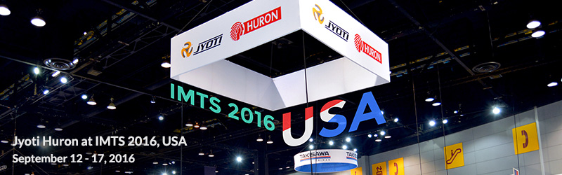 Jyoti Huron dazzles at IMTS 2016 Jyoti Huron dazzles at IMTS 2016