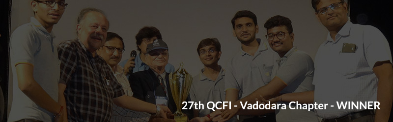 Yet another achievement on Quality front ! Jyoti wins " Gold Award" from Quality Circle Forum of India (QCFI) Yet another achievement on Quality front ! Jyoti wins " Gold Award" from Quality Circle Forum of India (QCFI)