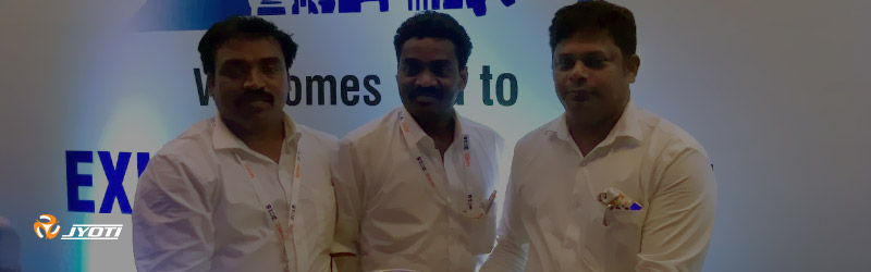 Jyoti is awarded for "The best technology display of the show" at ACMEE ’18, Chennai Jyoti is awarded for "The best technology display of the show" at ACMEE ’18, Chennai