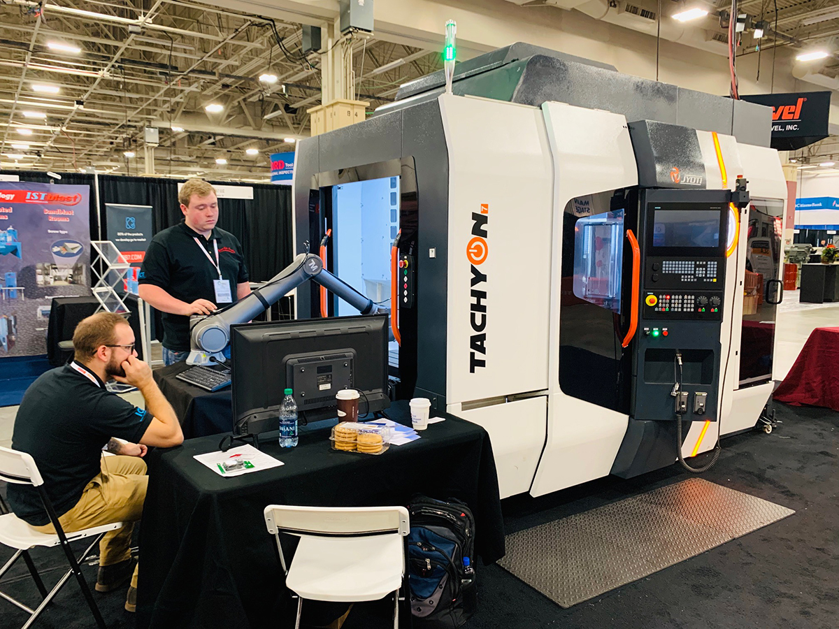 Jyoti at Wisconsin Manufacturing and Technology Show, USA