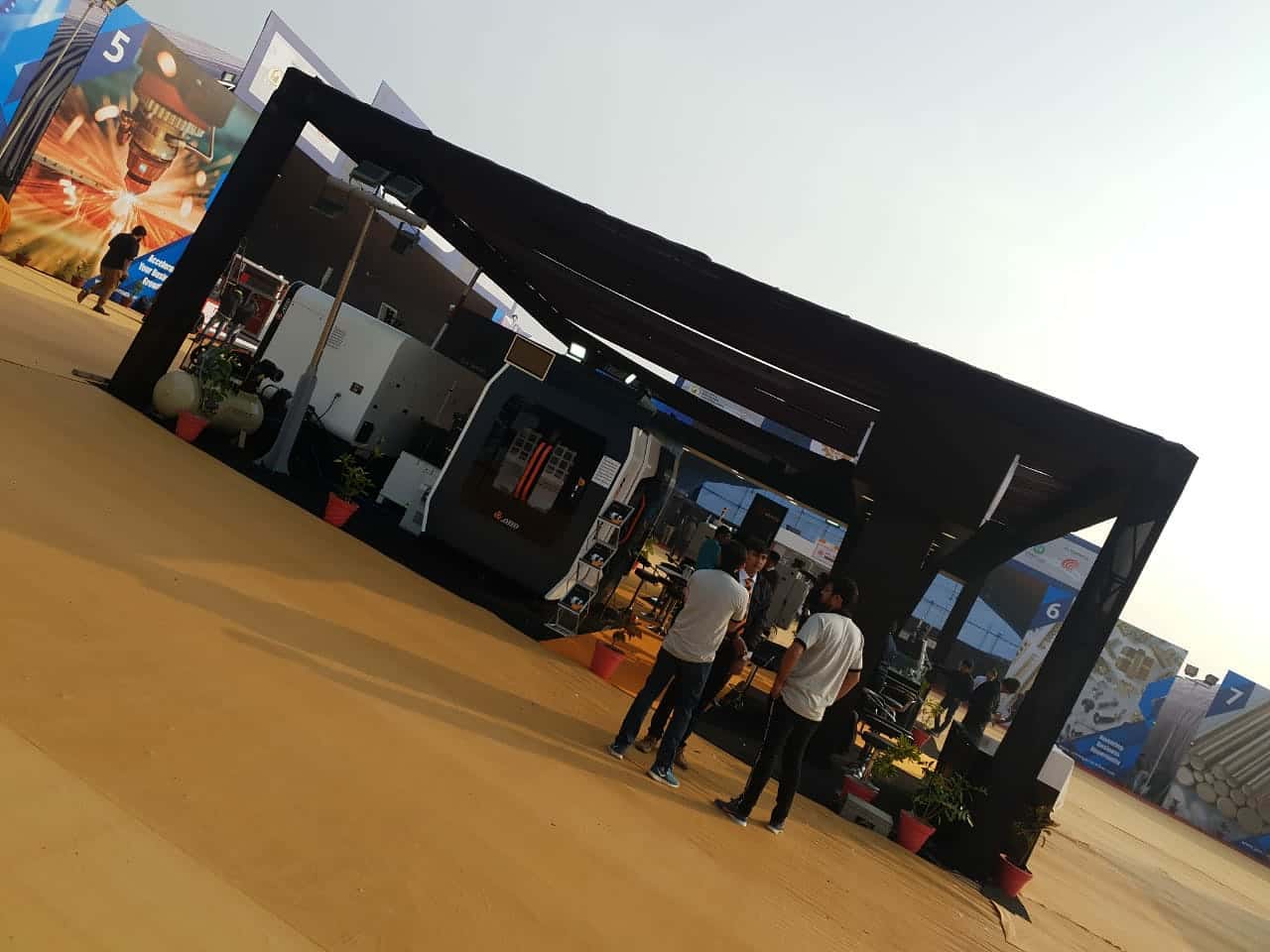 Jyoti Pavillion at Jamnagar Tech-Fest, Jan 2020