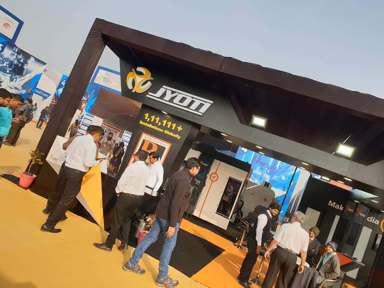 Jyoti Pavillion at Jamnagar Tech-Fest, Jan 2020