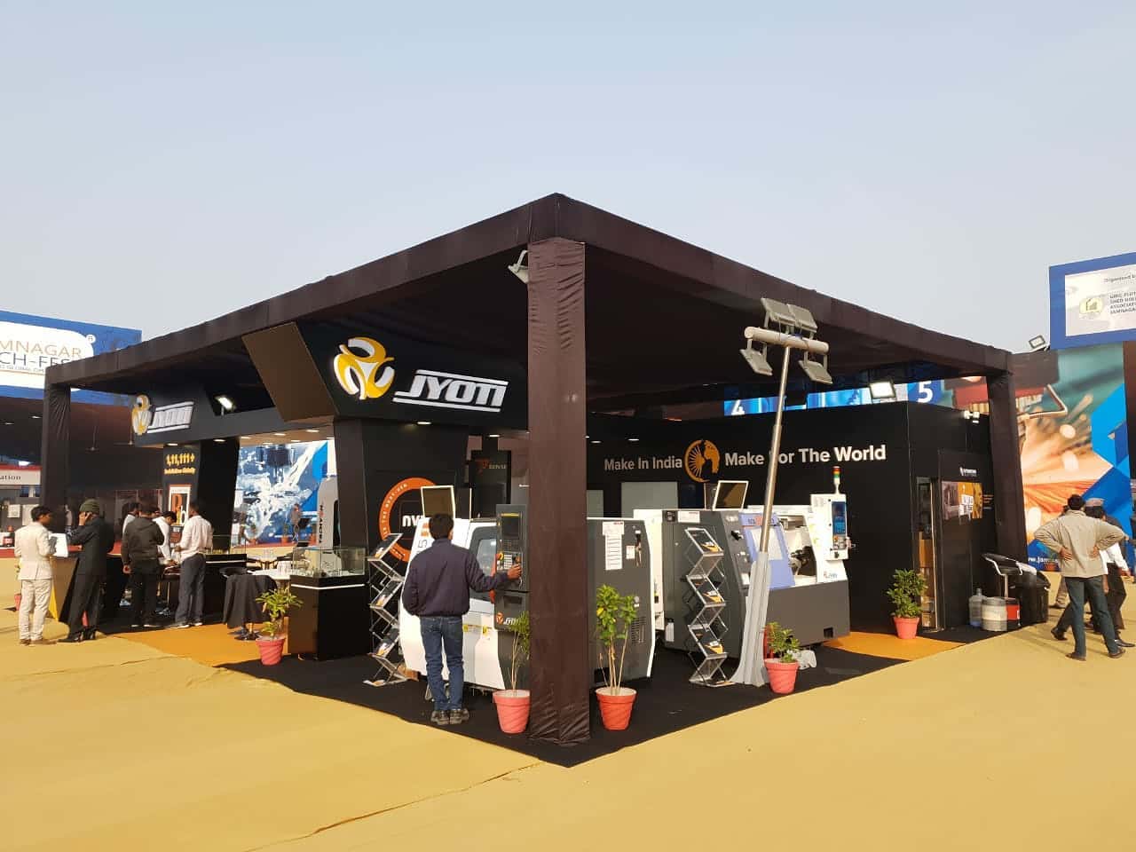 Jyoti Pavillion at Jamnagar Tech-Fest, Jan 2020