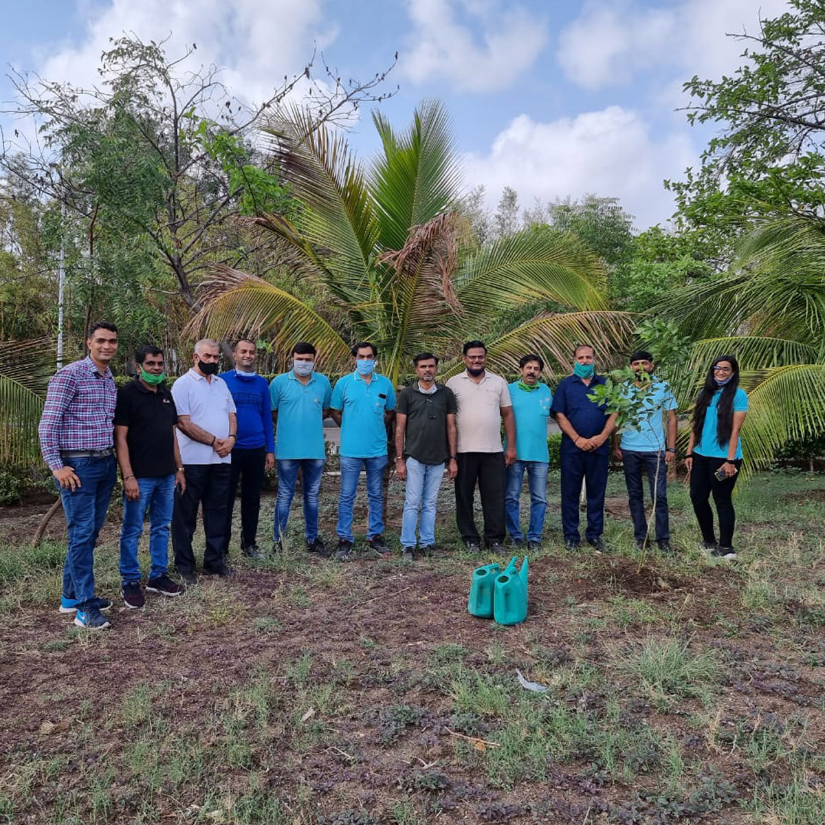 Plantation at Jyoti CNC on World Environment Day