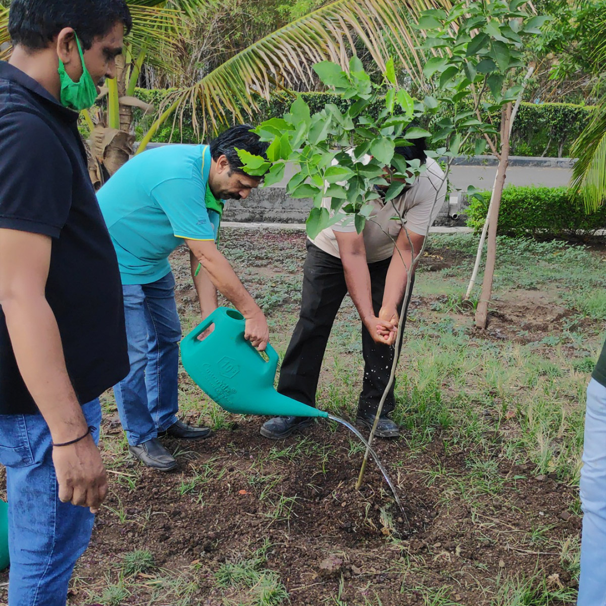 Plantation at Jyoti CNC on World Environment Day