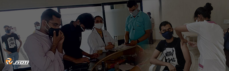 Vaccination Camp at Jyoti CNC Vaccination Camp at Jyoti CNC