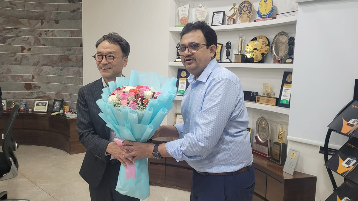 Team Jyoti is thankful and delighted to have had the honor of hosting Dr. Yashiharu Inaba, Chairman, Fanuc Japan at our factory along with a team of his senior officials.