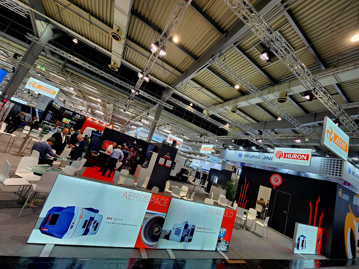 Jyoti-Huron displaying the dazzling Innovations at EMO, Hannover, Germany