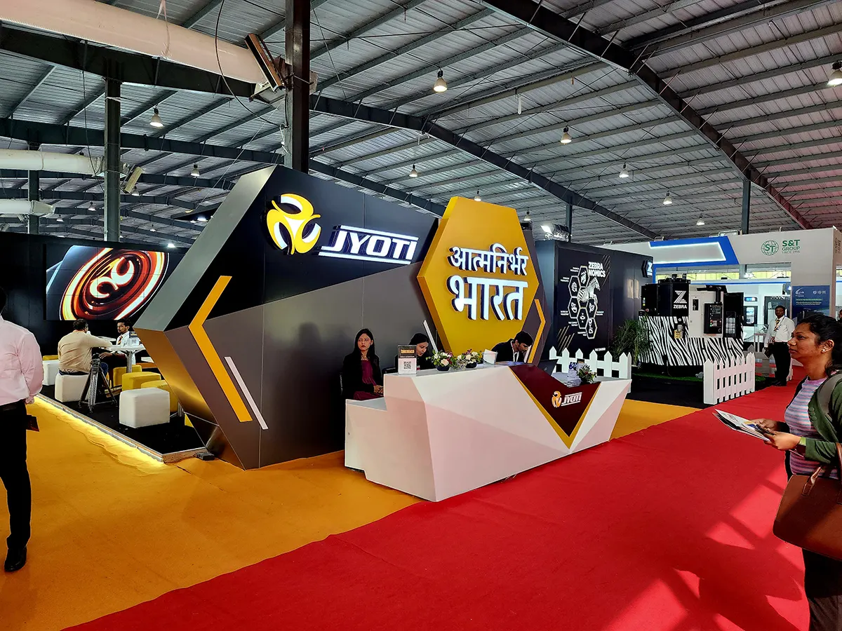 Jyoti marks its dominance through the display of innovations in metal cutting technologies at ENGIMACH'23,Gandhinagar