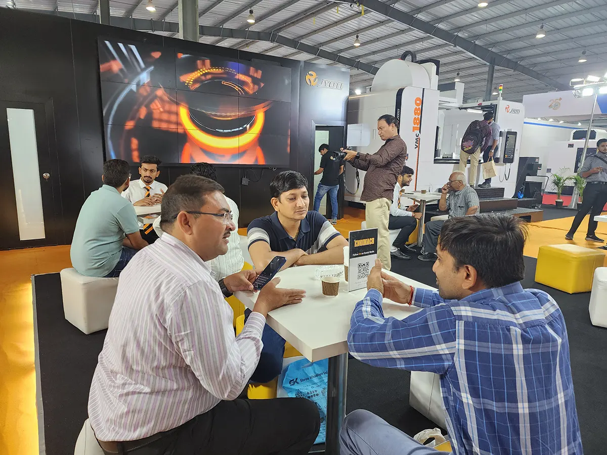 Jyoti marks its dominance through the display of innovations in metal cutting technologies at ENGIMACH'23,Gandhinagar