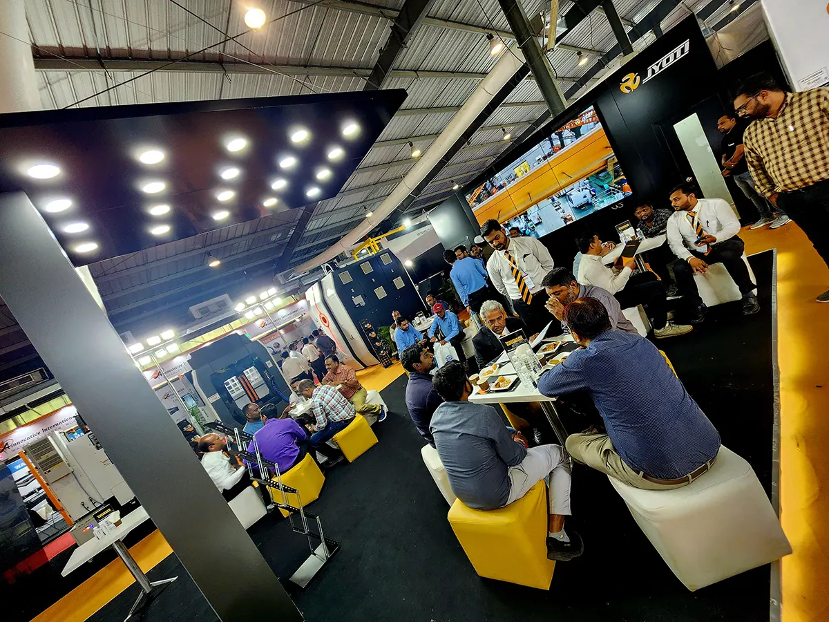Jyoti marks its dominance through the display of innovations in metal cutting technologies at ENGIMACH'23,Gandhinagar