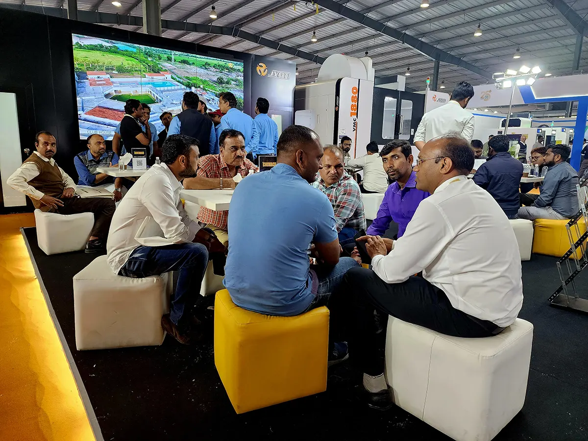 Jyoti marks its dominance through the display of innovations in metal cutting technologies at ENGIMACH'23,Gandhinagar