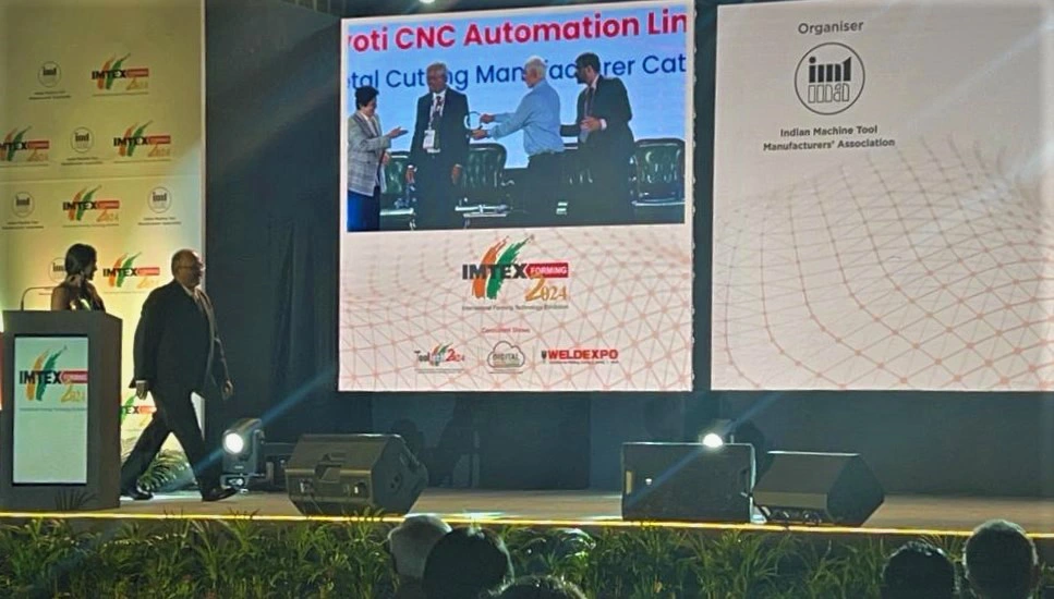 Another feather in the Cap - IMTMA Export Performance Award 2024