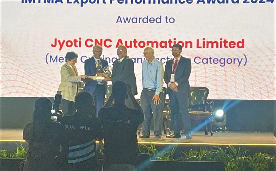 Another feather in the Cap - IMTMA Export Performance Award 2024