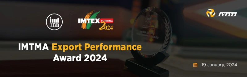 Another feather in the Cap – IMTMA Export Performance Award 2024 Another feather in the Cap – IMTMA Export Performance Award 2024
