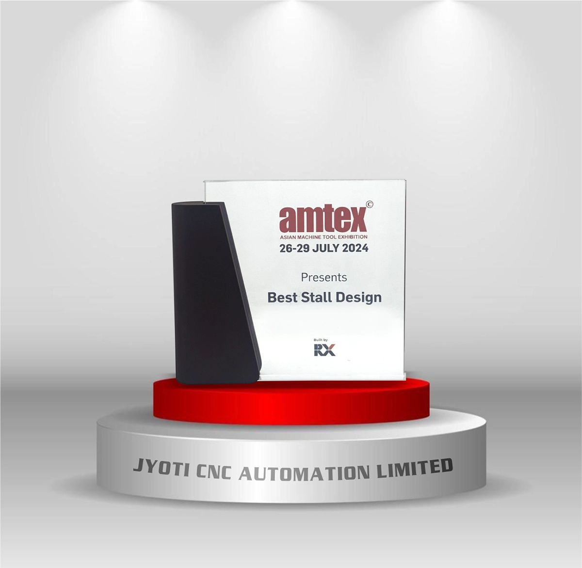 Jyoti CNC Automation Limited Receives Best Stall Design Award, AMTEX 2024, Delhi
