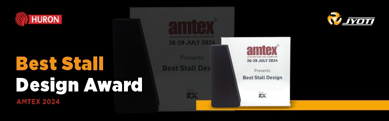 Jyoti CNC Automation Limited Receives Best Stall Design Award, AMTEX 2024, Delhi Jyoti CNC Automation Limited Receives Best Stall Design Award, AMTEX 2024, Delhi