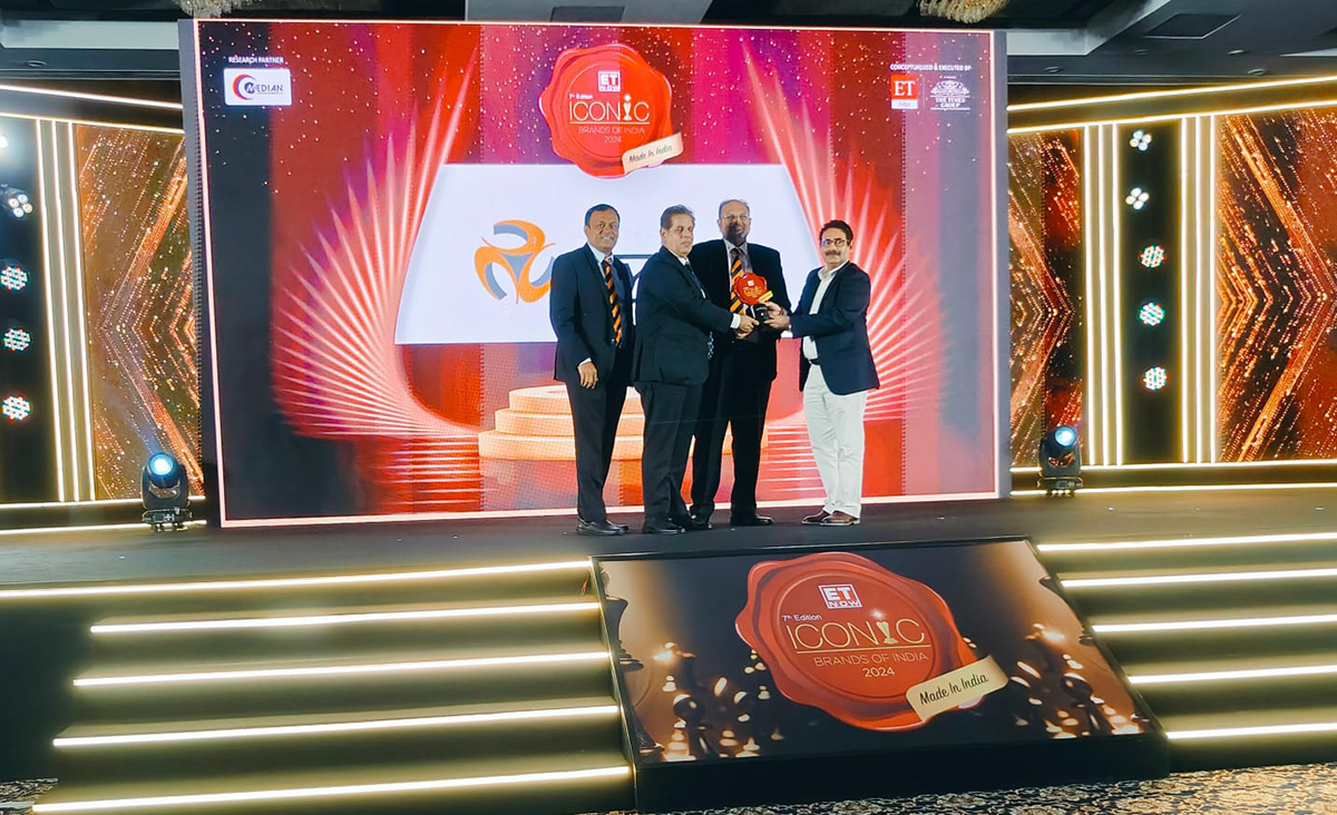 Jyoti CNC Honoured as Iconic Brand of India 2024 by ET Edge (The Times Group)