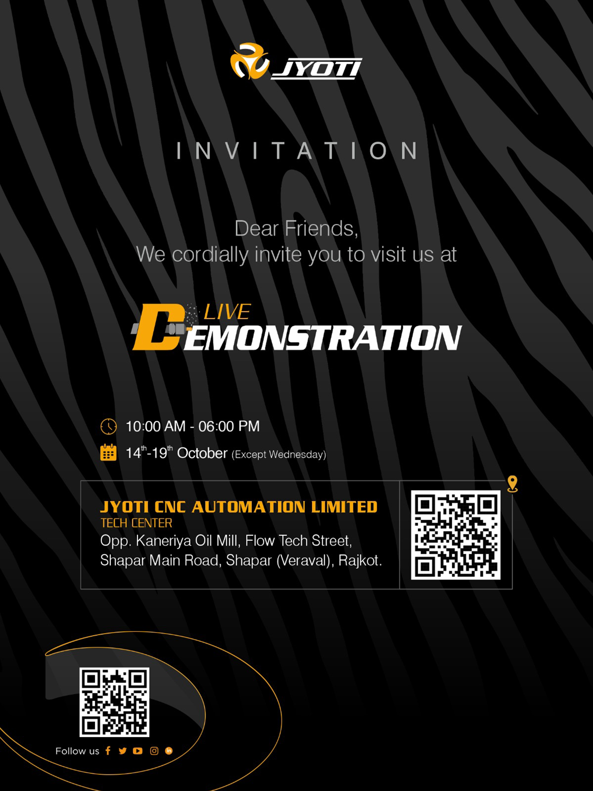 Revolutionary Performance Unveiled: Live Demonstration - ZEBRA Invitation