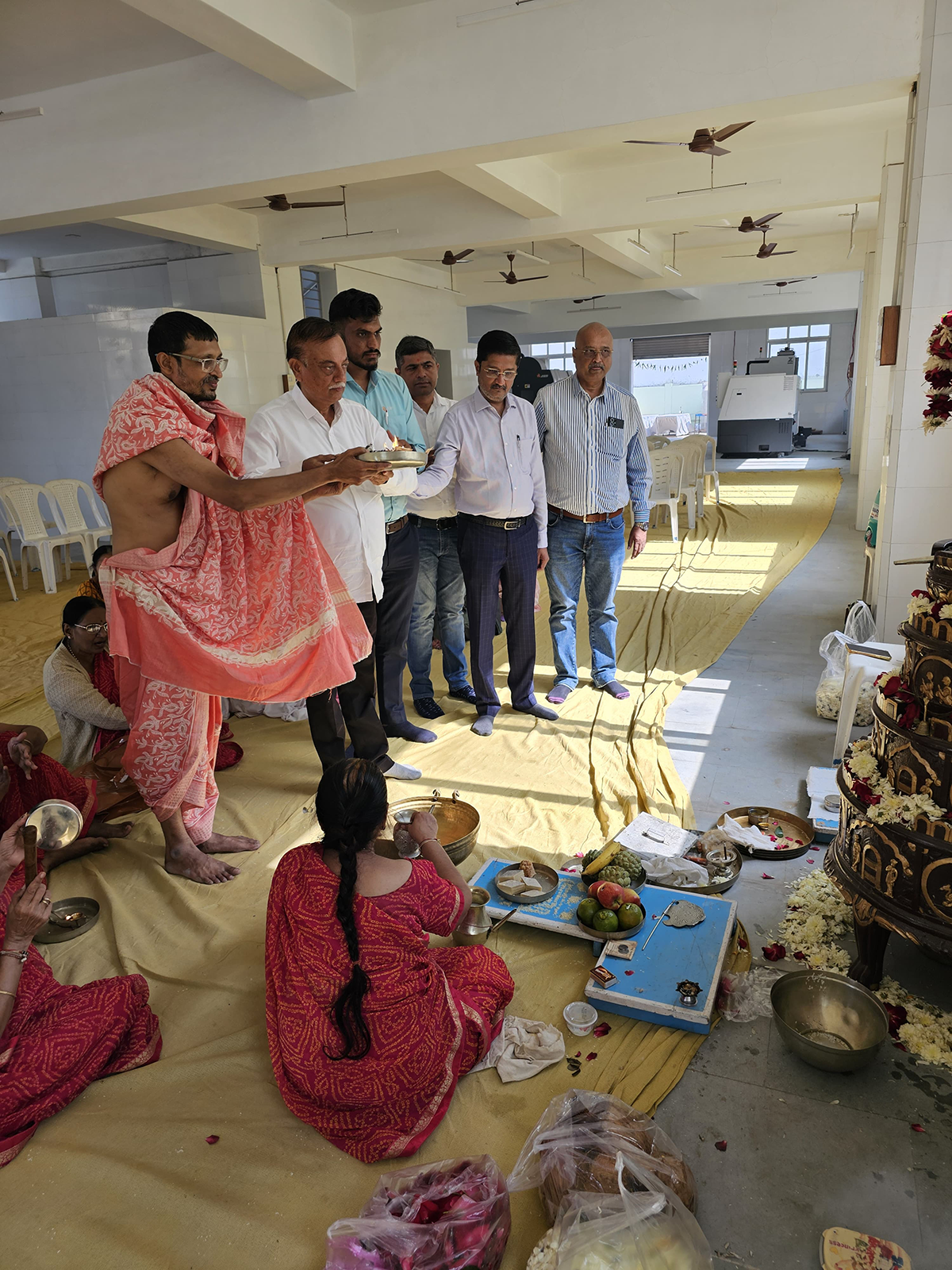 Inauguration: Tech Center, Jamnagar.