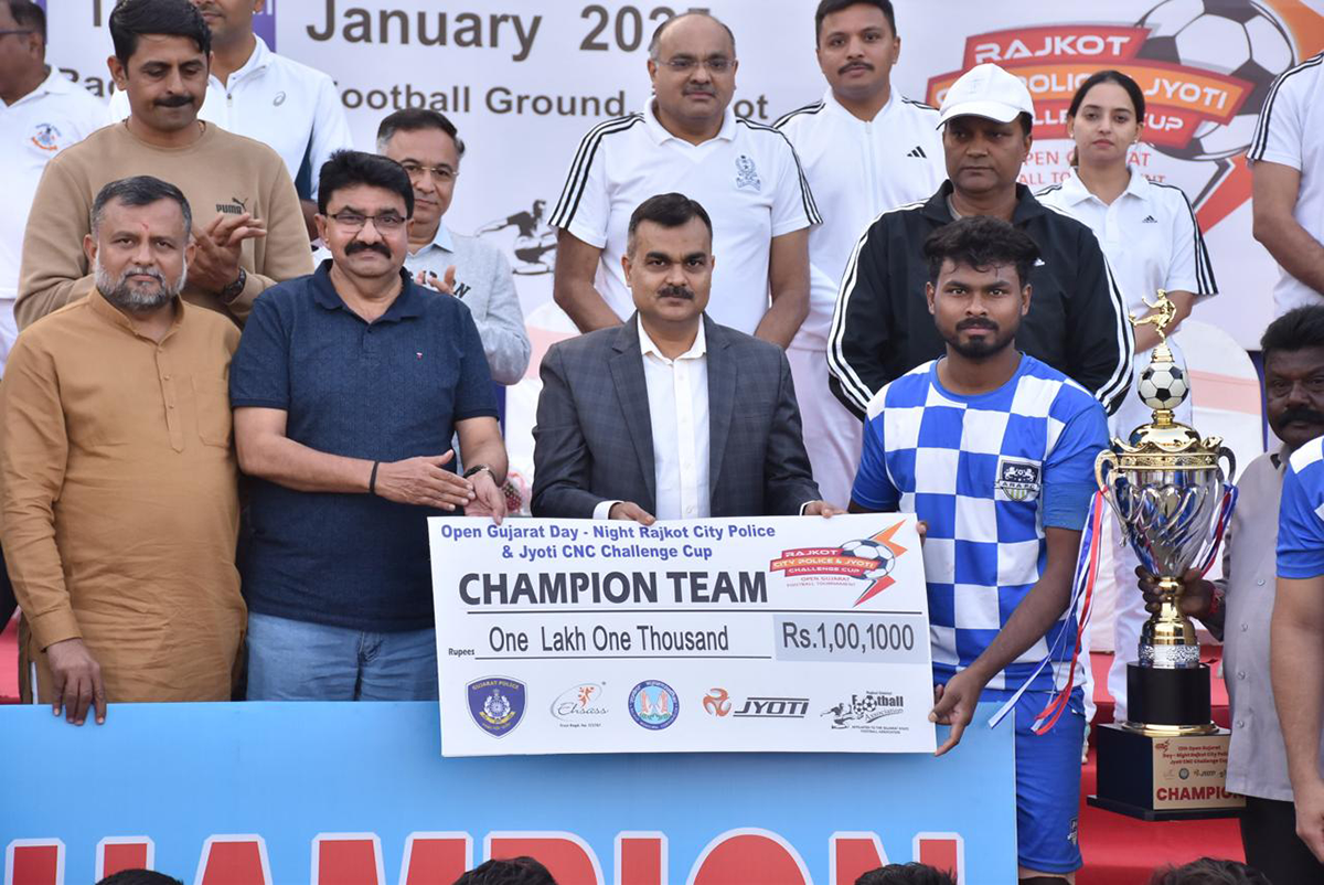 13th Open Gujarat Football Tournament - Challenger Cup 2025: Honouring another season of cooperation