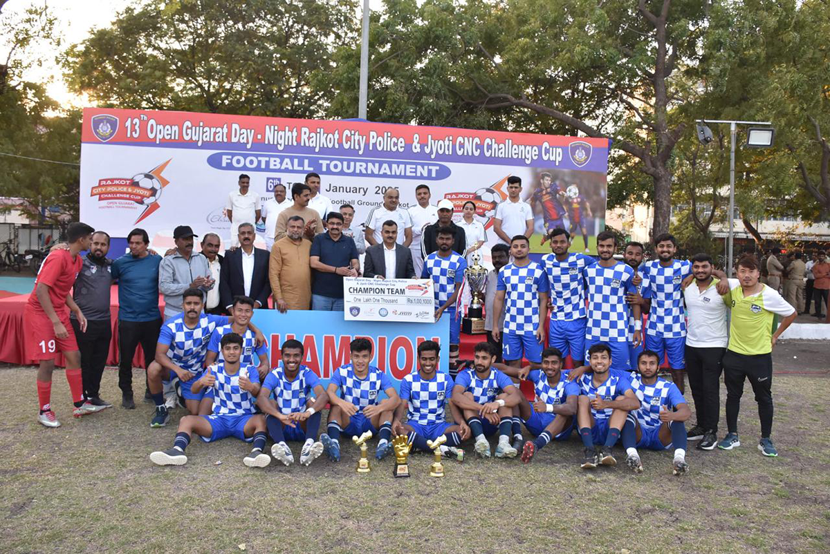 13th Open Gujarat Football Tournament - Challenger Cup 2025: Honouring another season of cooperation