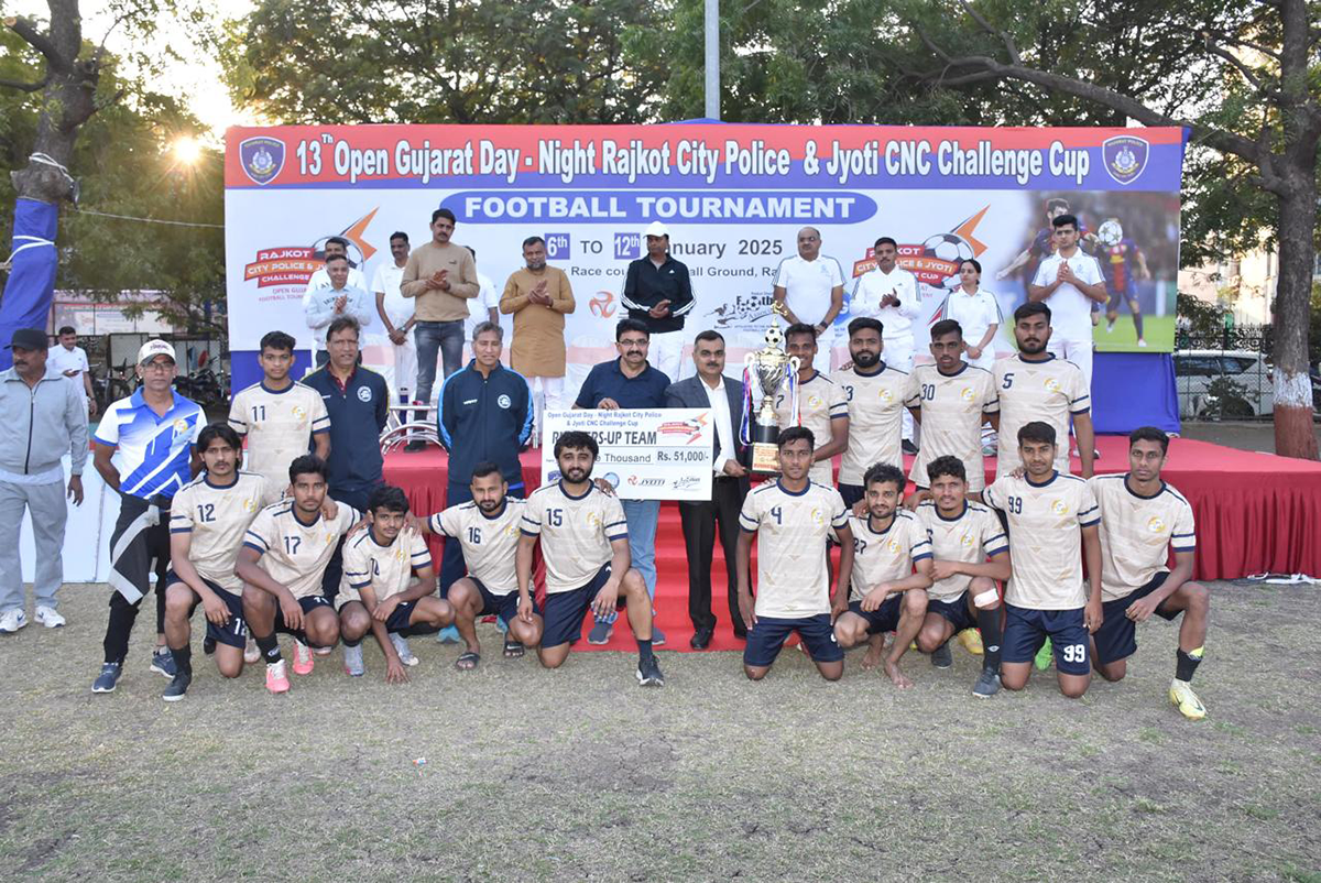 13th Open Gujarat Football Tournament - Challenger Cup 2025: Honouring another season of cooperation