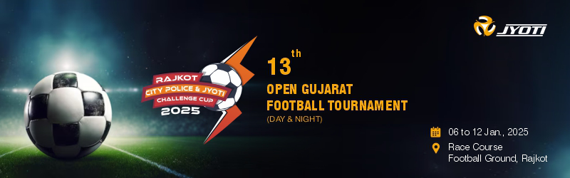 13th Open Gujarat Football Tournament – Challenger Cup 2025: Honouring another season of cooperation 13th Open Gujarat Football Tournament – Challenger Cup 2025: Honouring another season of cooperation