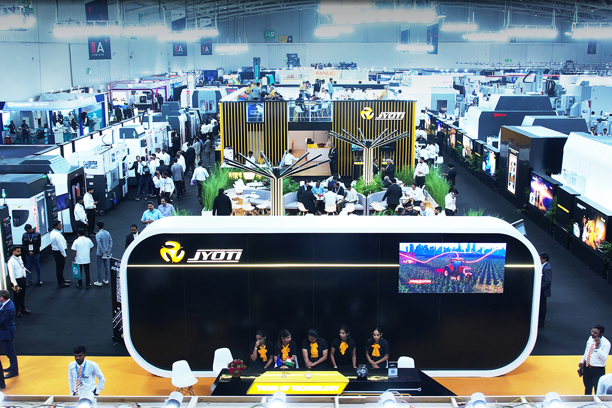 Jyoti CNC's Town of Technology stole the show at IMTEX 2025