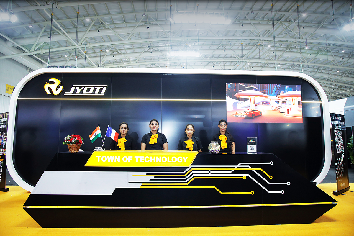 Jyoti CNC's Town of Technology stole the show at IMTEX 2025