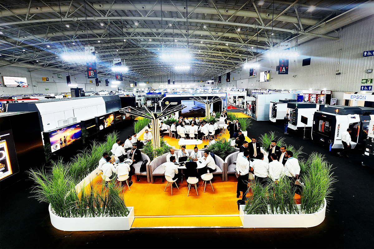 Jyoti CNC's Town of Technology stole the show at IMTEX 2025