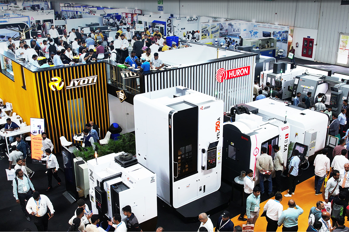 Jyoti CNC's Town of Technology stole the show at IMTEX 2025