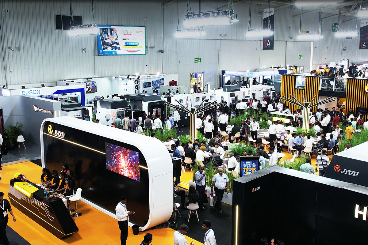 Jyoti CNC's Town of Technology stole the show at IMTEX 2025
