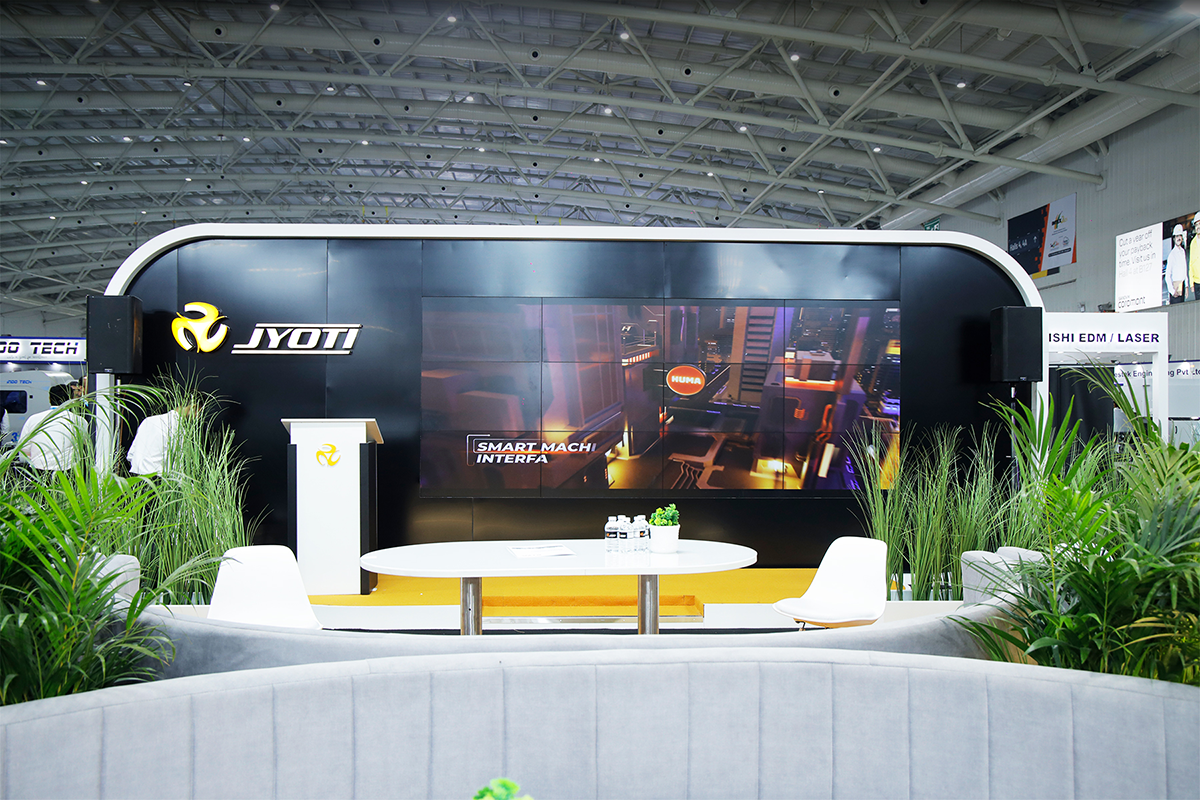 Jyoti CNC's Town of Technology stole the show at IMTEX 2025