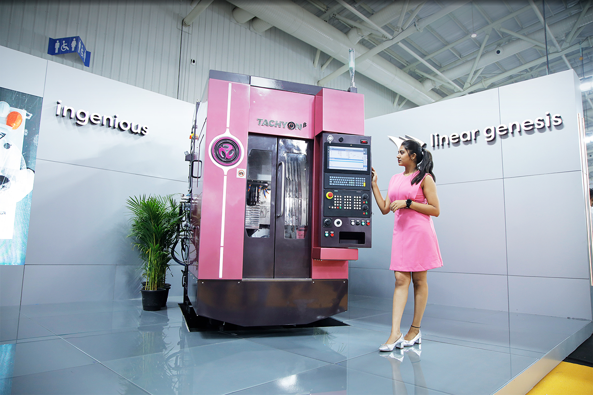 Jyoti CNC's Town of Technology stole the show at IMTEX 2025