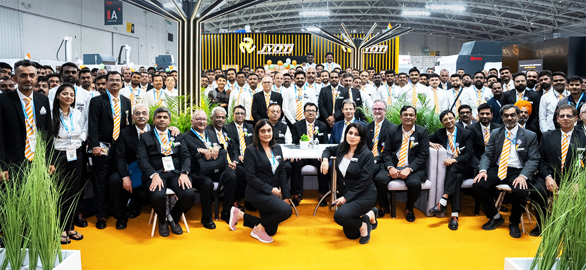 Jyoti CNC's Town of Technology stole the show at IMTEX 2025