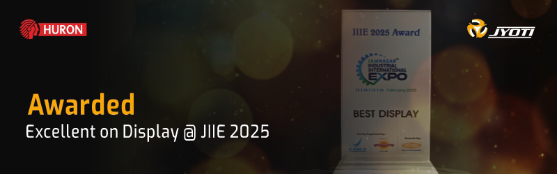 Jyoti CNC honoured with “Best Display Award” at the Jamnagar Industrial International Expo – 2025 Jyoti CNC honoured with “Best Display Award” at the Jamnagar Industrial International Expo – 2025