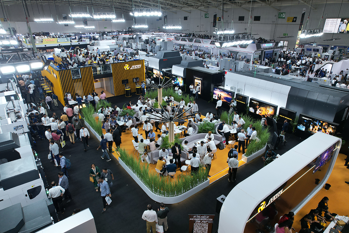 Jyoti CNC's Town of Technology stole the show at IMTEX 2025