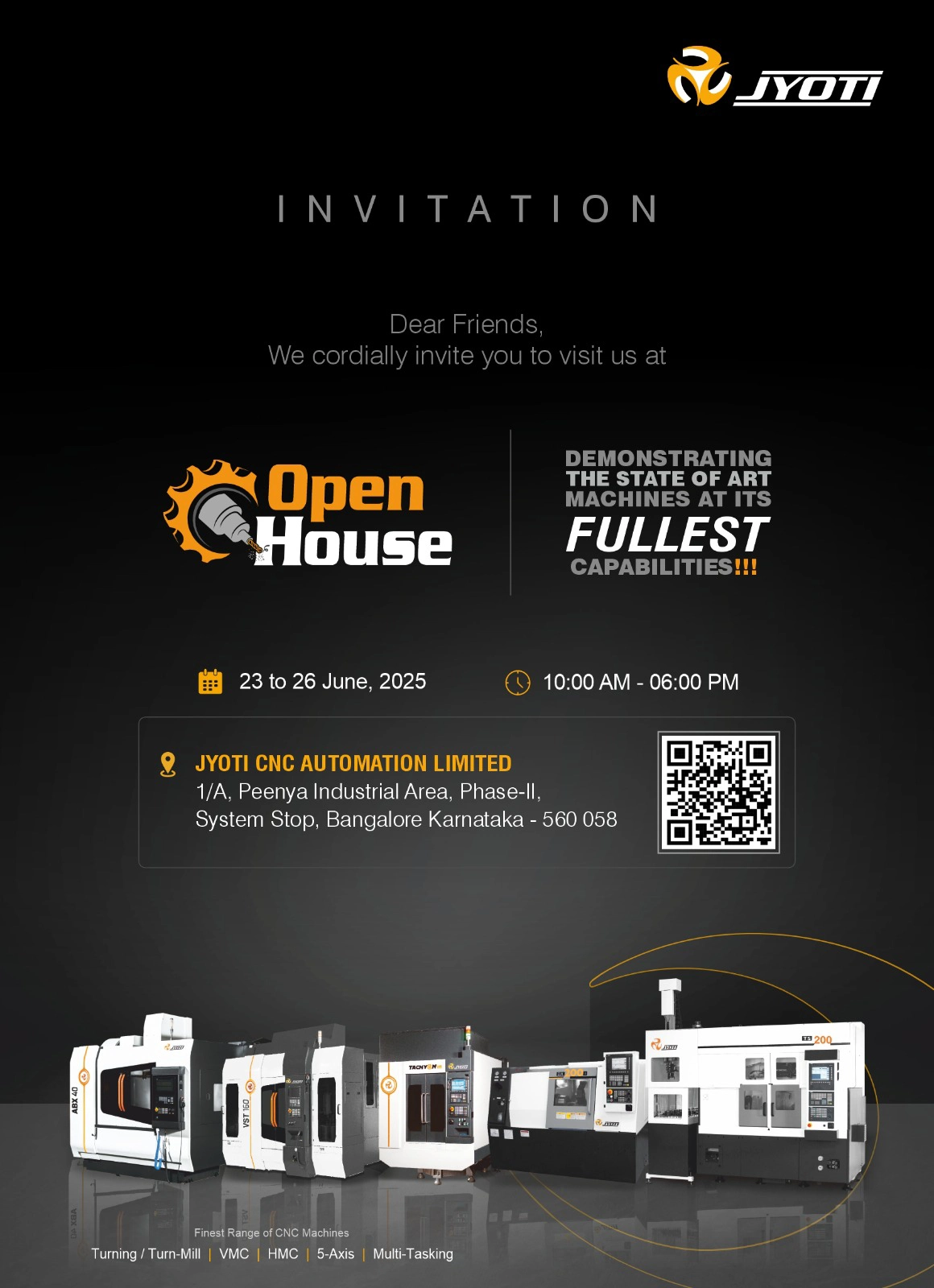 Successful Open House @ Bangalore Tech-Center, June 2025 Invitation