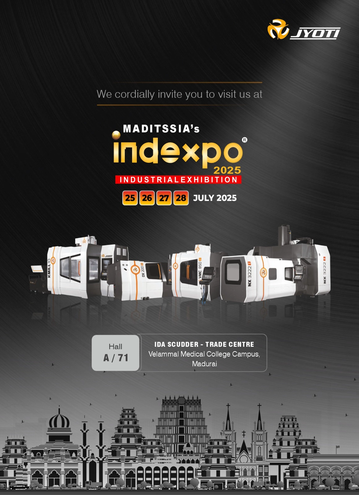 Invitation : MADITSSIA's Indexpo' 2025 @ Madurai