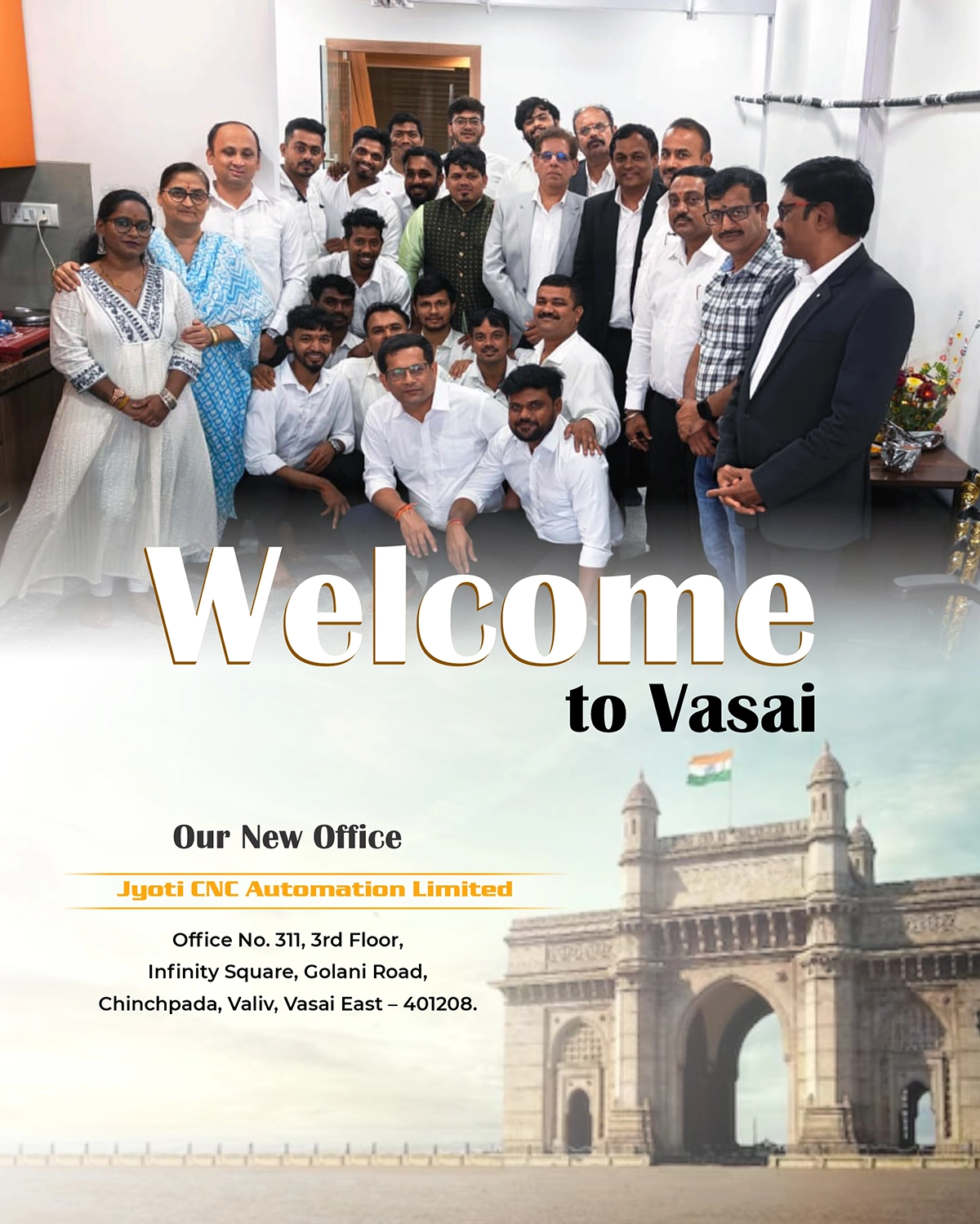 Welcome to Vasai - Our New Satellite Office!