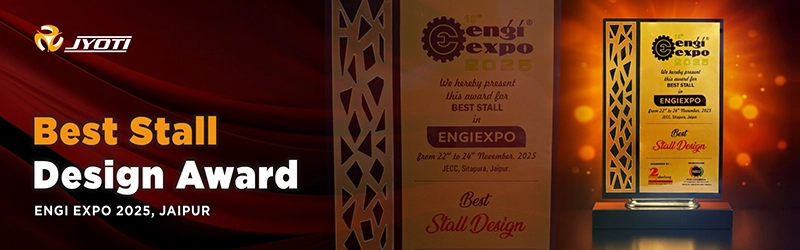 Best Stall Design Award @ Engi Expo 2025, Jaipur Best Stall Design Award @ Engi Expo 2025, Jaipur