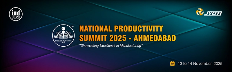 National Productivity Summit 2025, Ahmedabad.