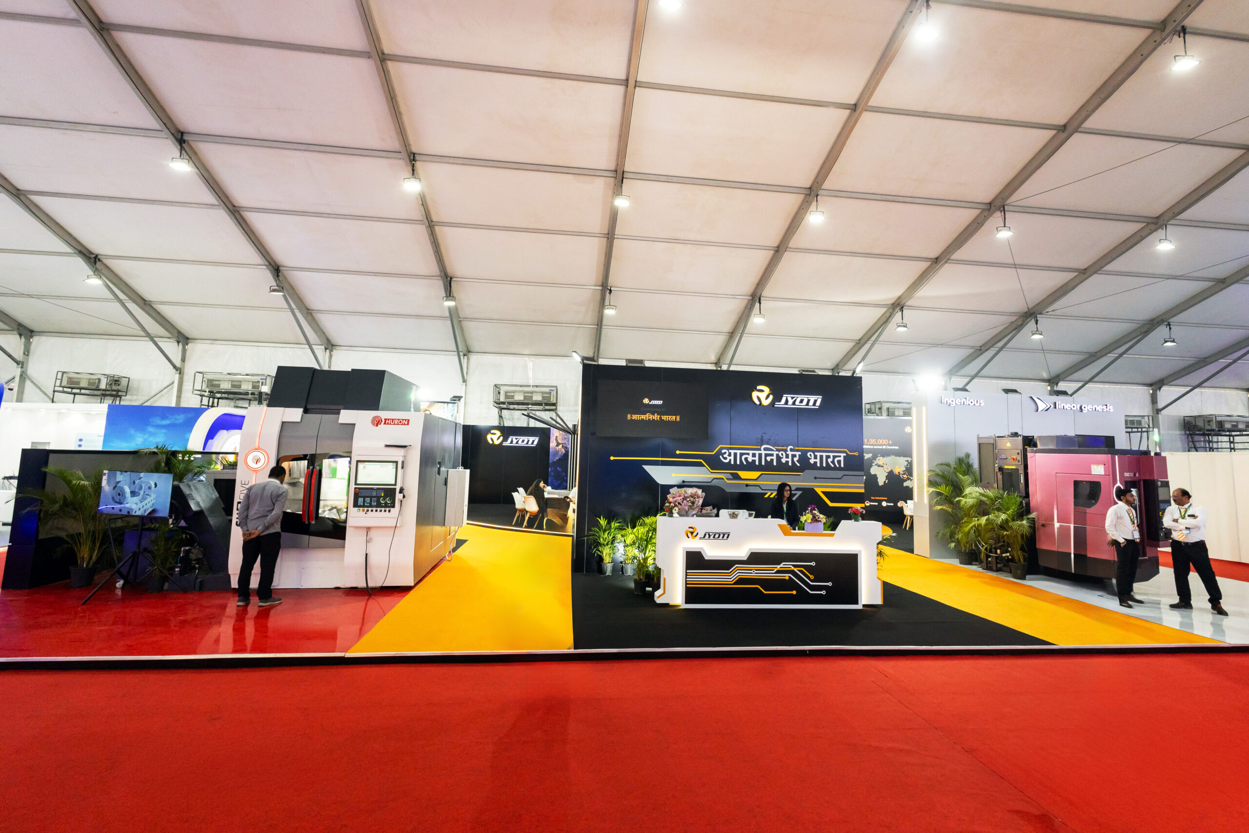 Jyoti CNC Pavilion at Vibrant Gujarat Regional Conference 2026, Rajkot