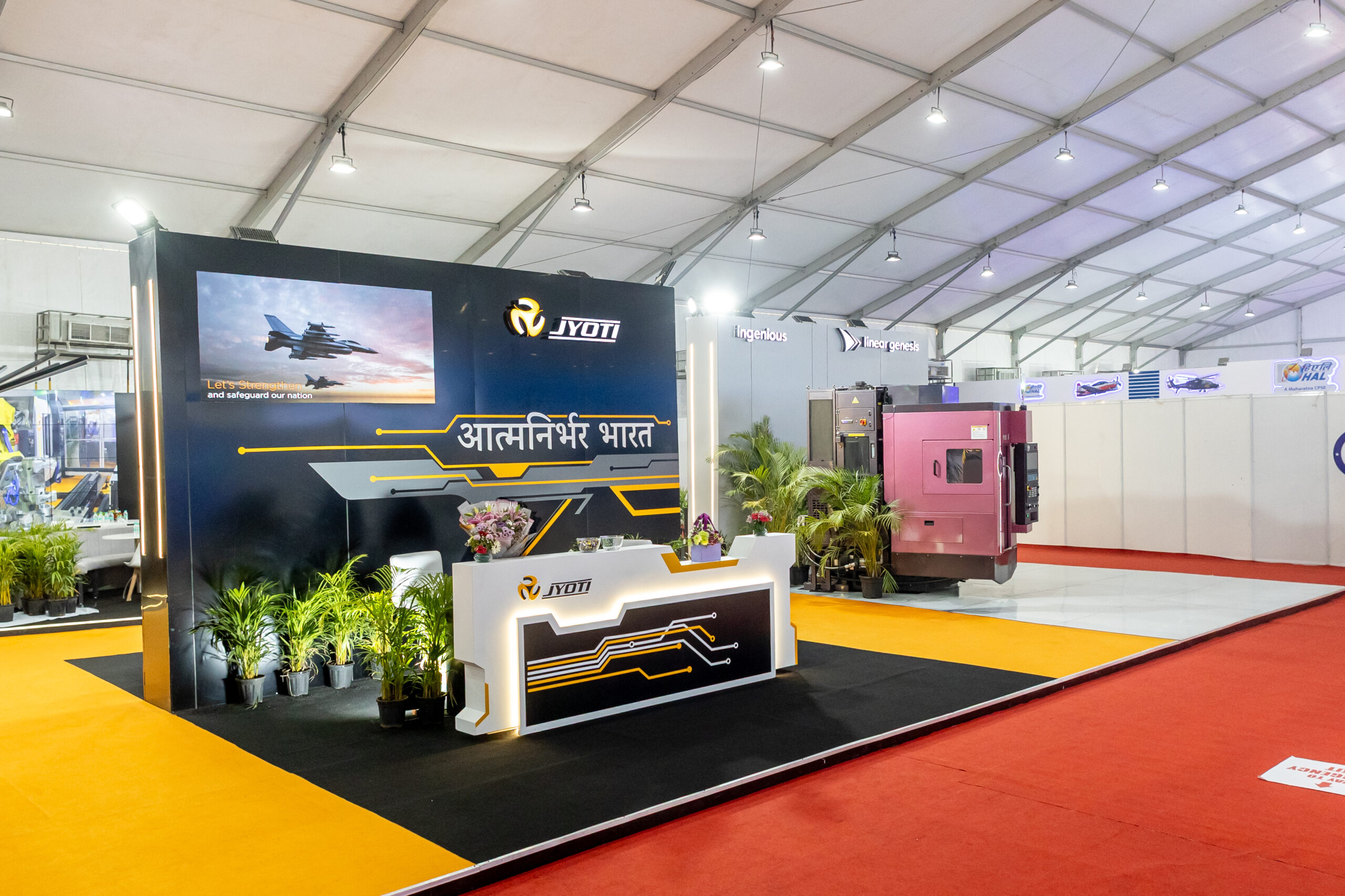 Jyoti CNC Pavilion at Vibrant Gujarat Regional Conference 2026, Rajkot