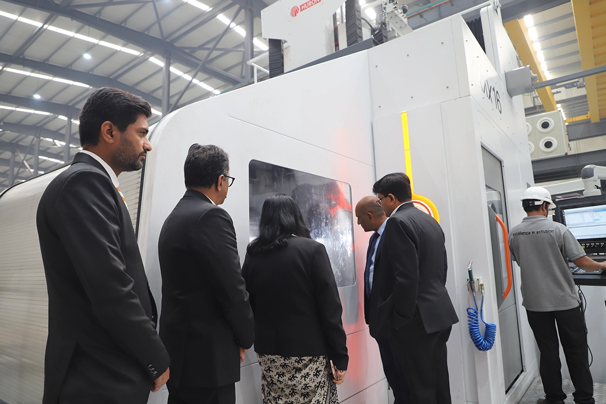 Department of Defence Production Leadership Visits Jyoti CNC plant, Rajkot