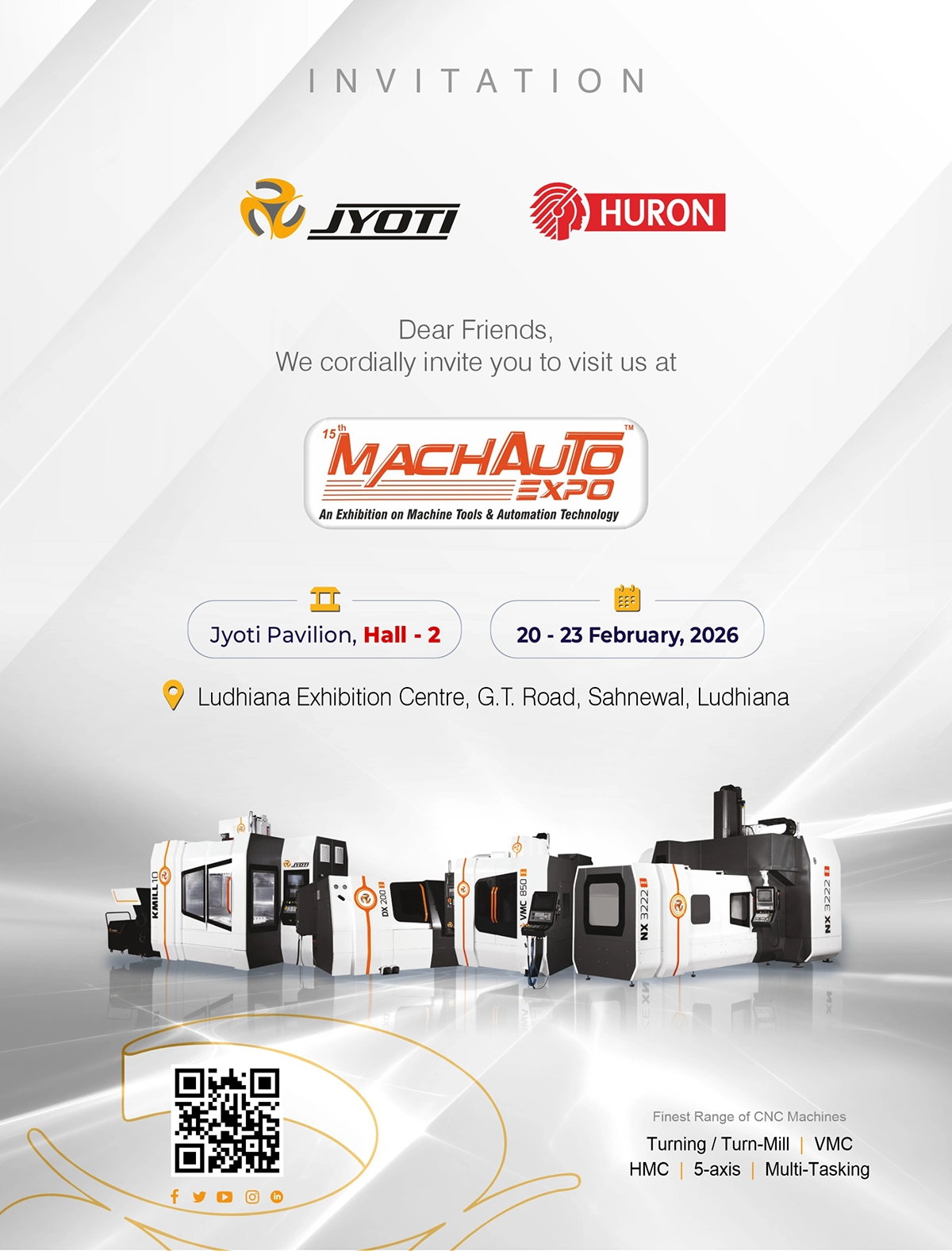 MachAuto Expo 2026, Ludhiana Invitation