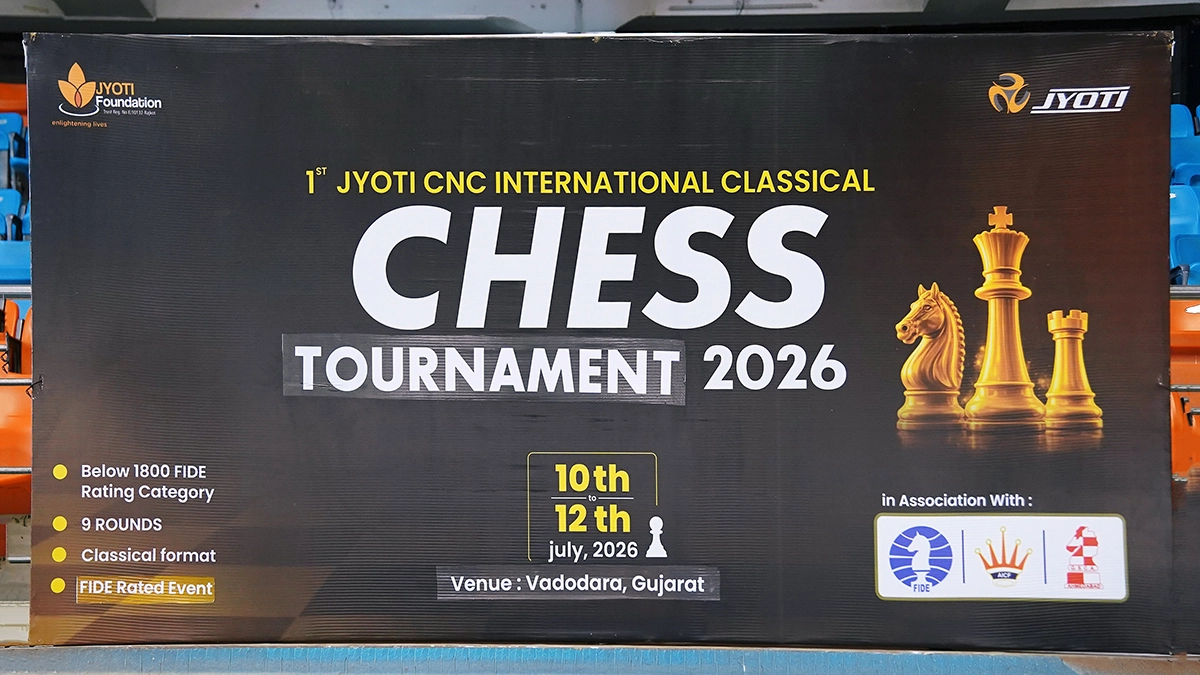 1st Jyoti CNC International Classical Chess Tournament 2026