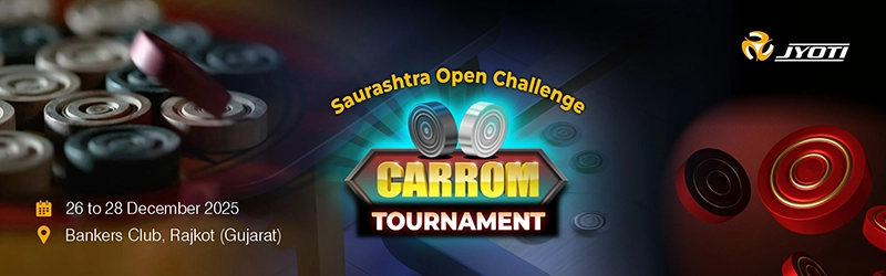 Saurashtra Open Challenge Carrom Tournament 2026, Rajkot